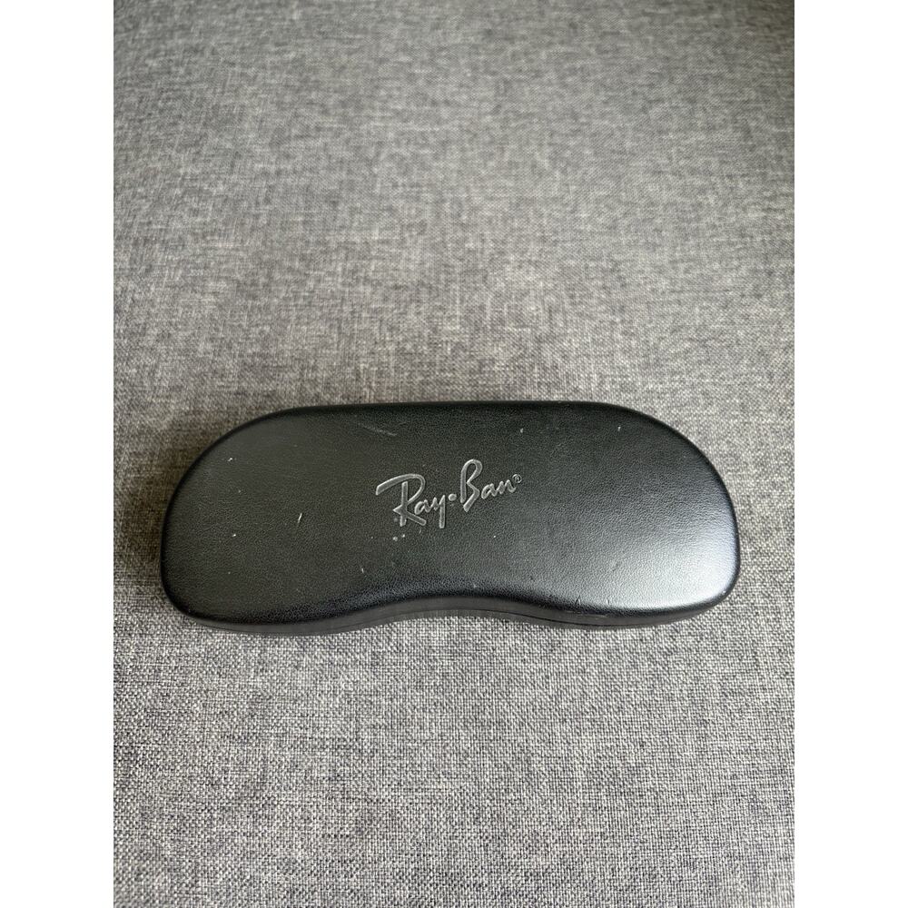 Ray-Ban‎ Black Hard Side Aviator Clamshell Eyeglass Sunglass 6.5" CASE ONLY